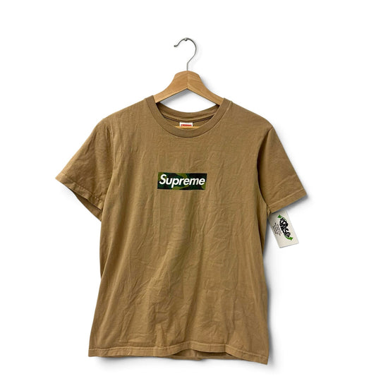 Supreme Box Logo Khaki Tee FW23 S