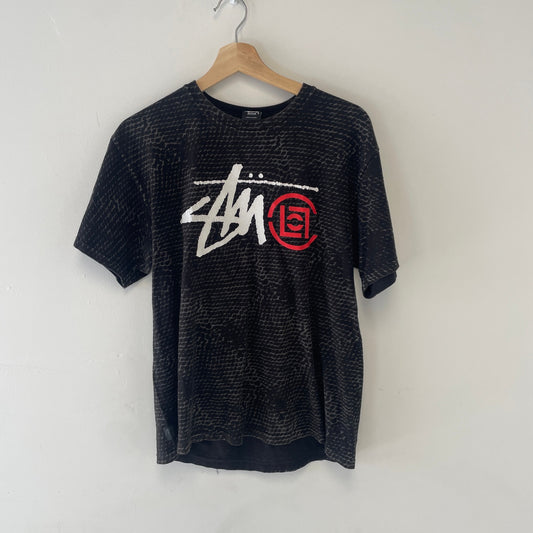 Stussy x CLOT year of the snake t shirt black M