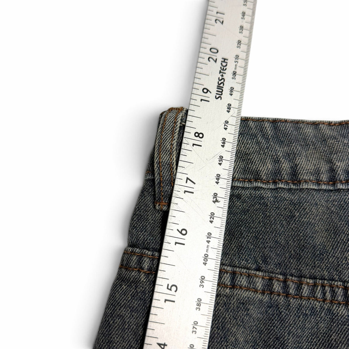 Vale Sports Divison Rhinestone Jorts 32