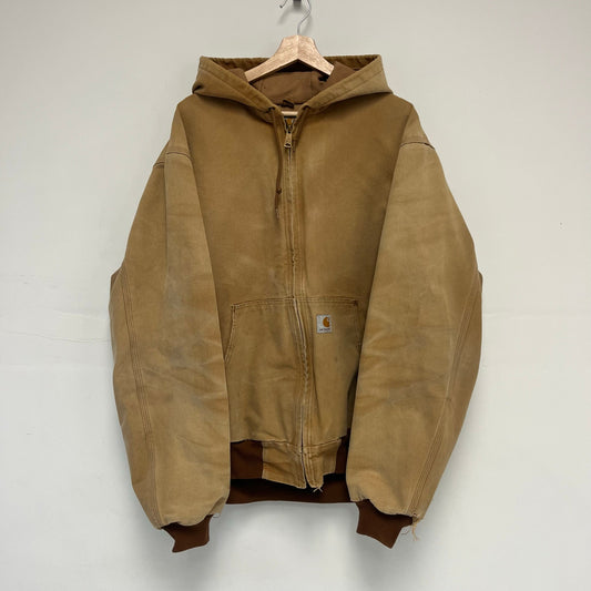 Carhartt Hooded Active Jacket Mesh Lined L tall