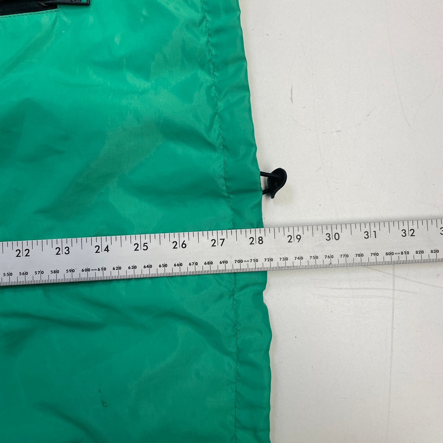 Prada nylon green windbreaker hooded jacket M