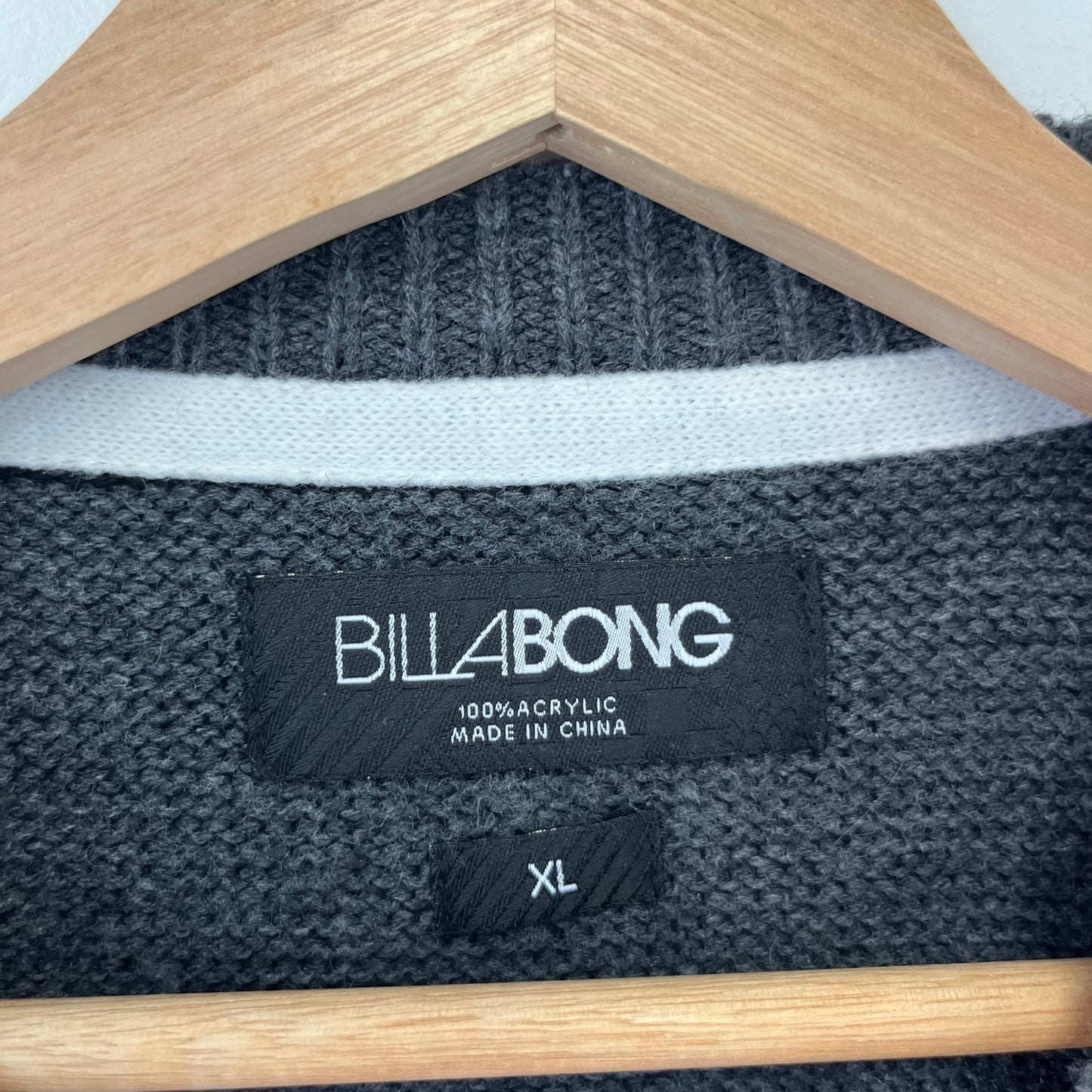 Y2K Billabong Knit Sweater XL