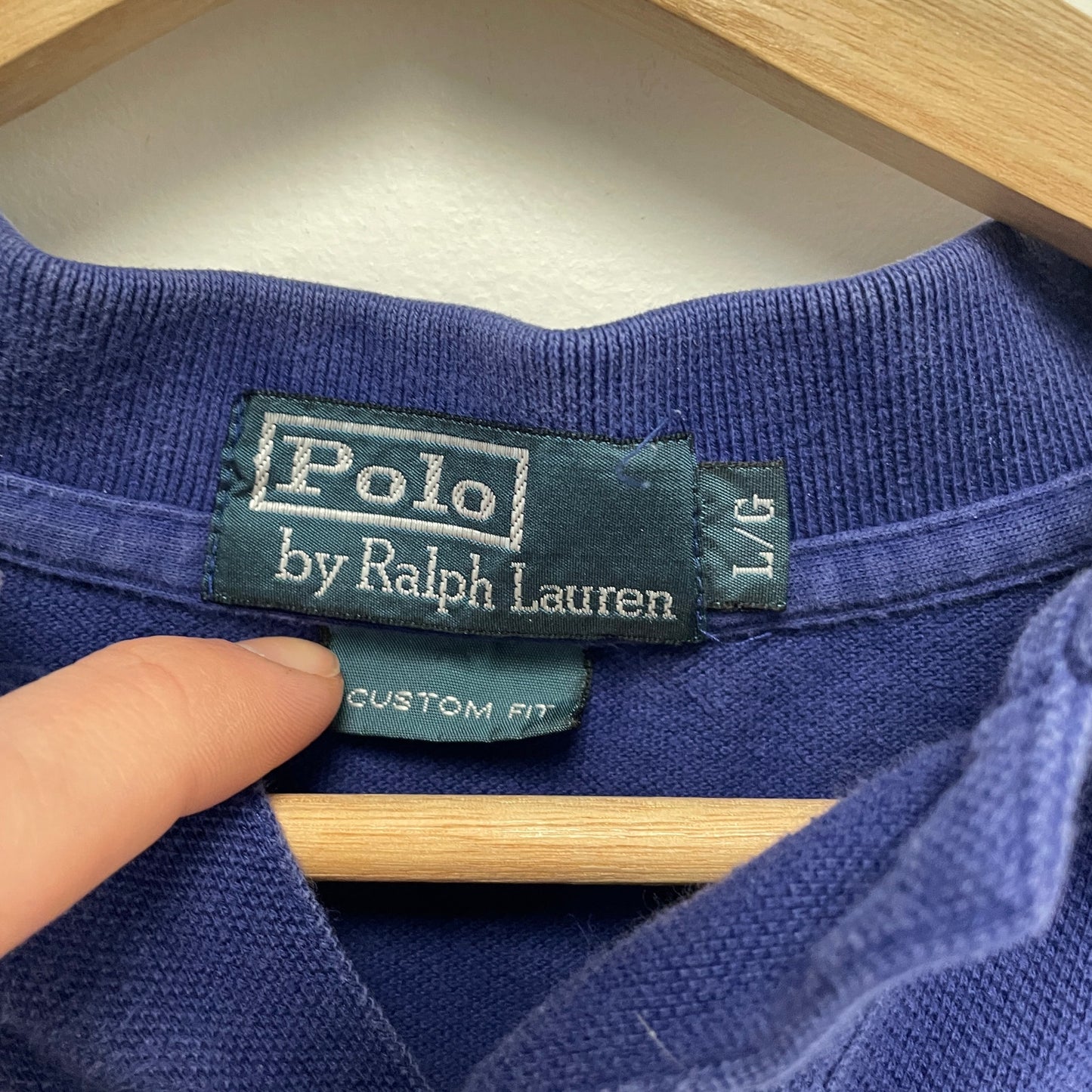Vintage Polo Ralph Lauren brazil big pony polo shirt L