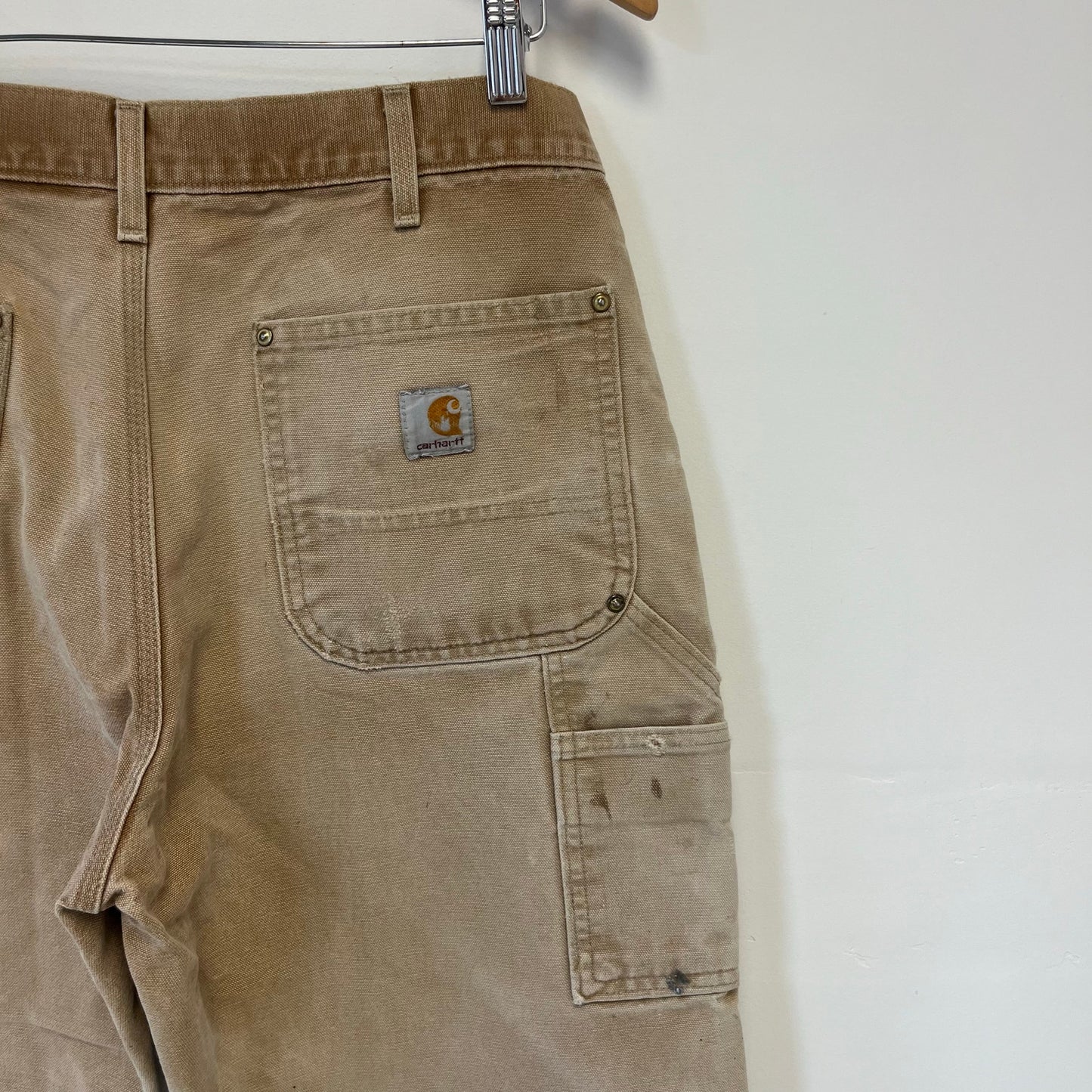 Vintage Carhartt Distressed Double Knees 34
