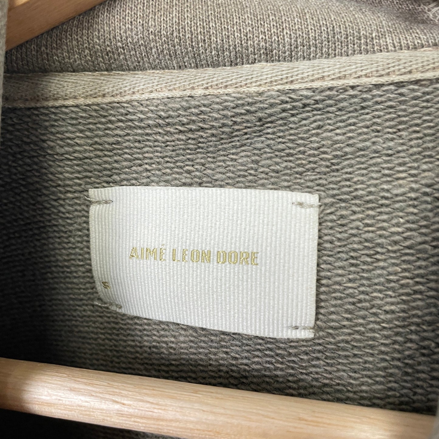 Aime Leon Dore Tonal Logo green Hoodie S