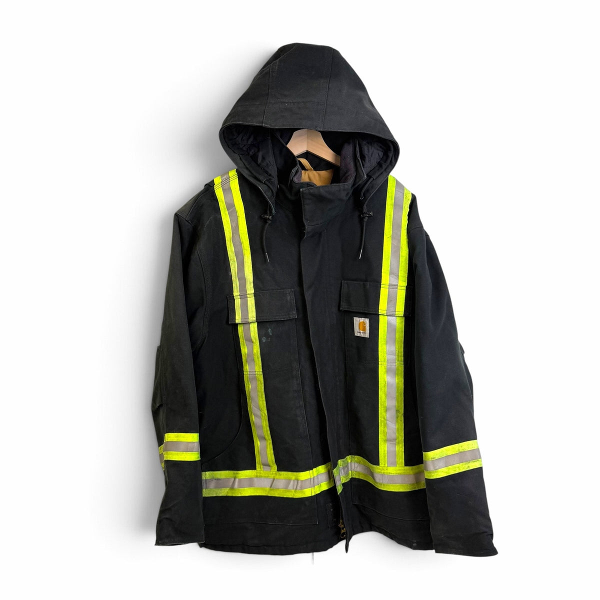 Carhartt Artic Black hi vis fire resistant 3M Jacket XL