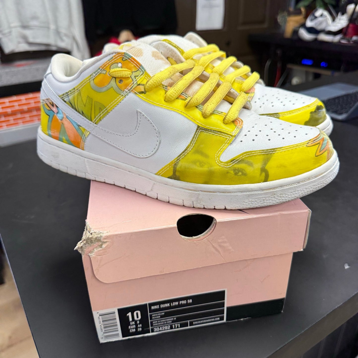 Nike Dunk Low Pro SB DE LA SOUL 2005 Size 10