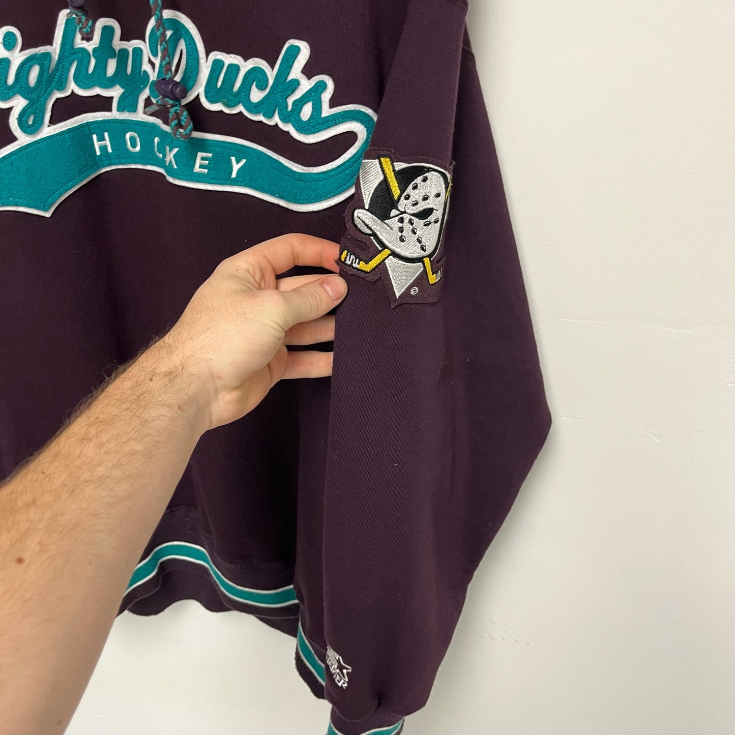 Vintage Starter Mighty Ducks Sweater L