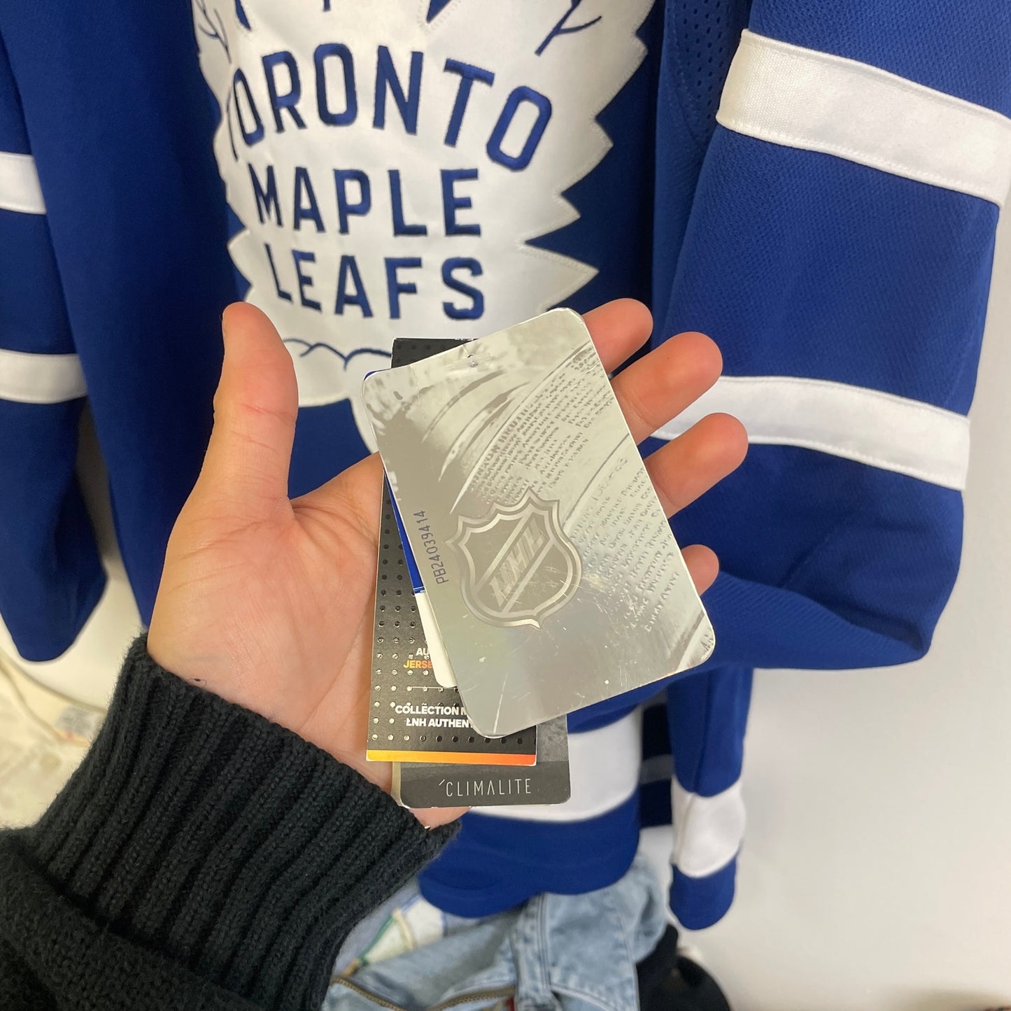 Toronto Maple Leafs Mathews Jersey adidas NWT 54