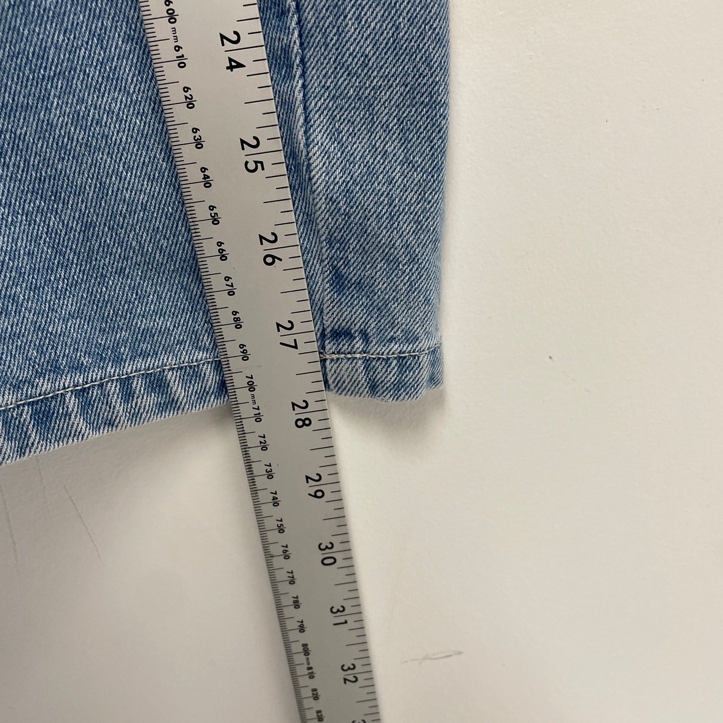 Dime baggy lightwash loose fit jeans 28