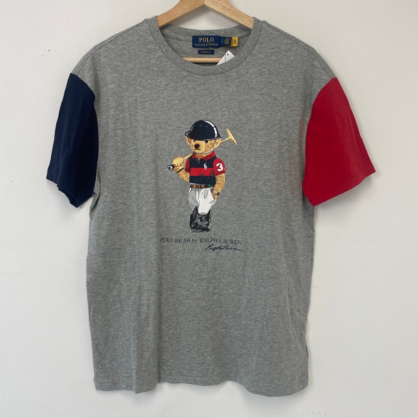 Polo Ralph Lauren Polo bear player bear t shirt L NWT