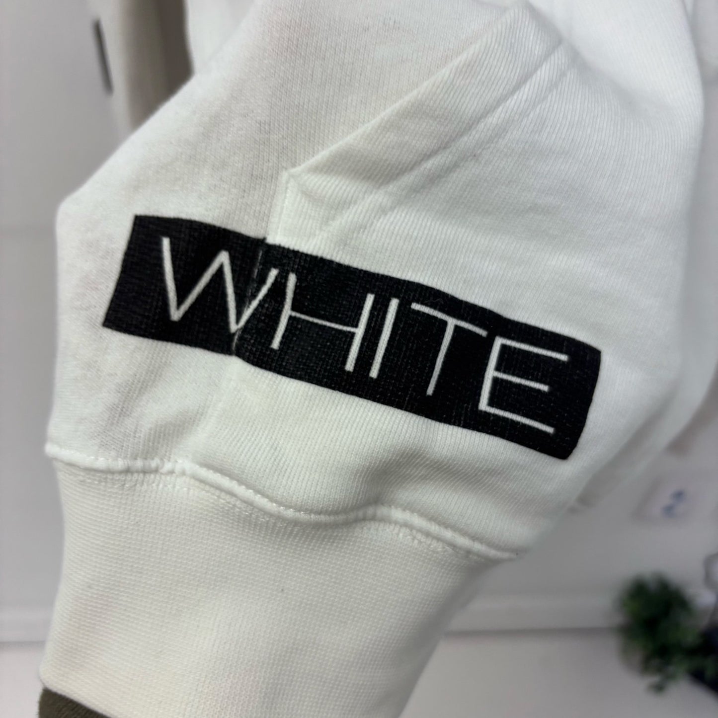 Off-White 2015 Caravaggio Religion Diagonal Hoodie