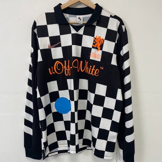 NIKE X OFF-WHITE Mercurial Nrg Soccer Jersey Shirt M