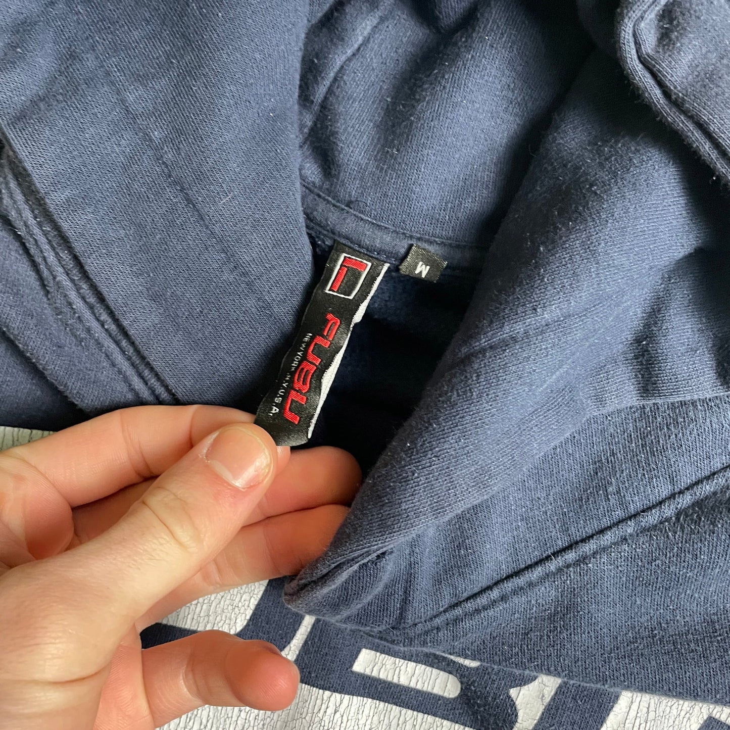 Vintage FUBU box logo y2k hoodie