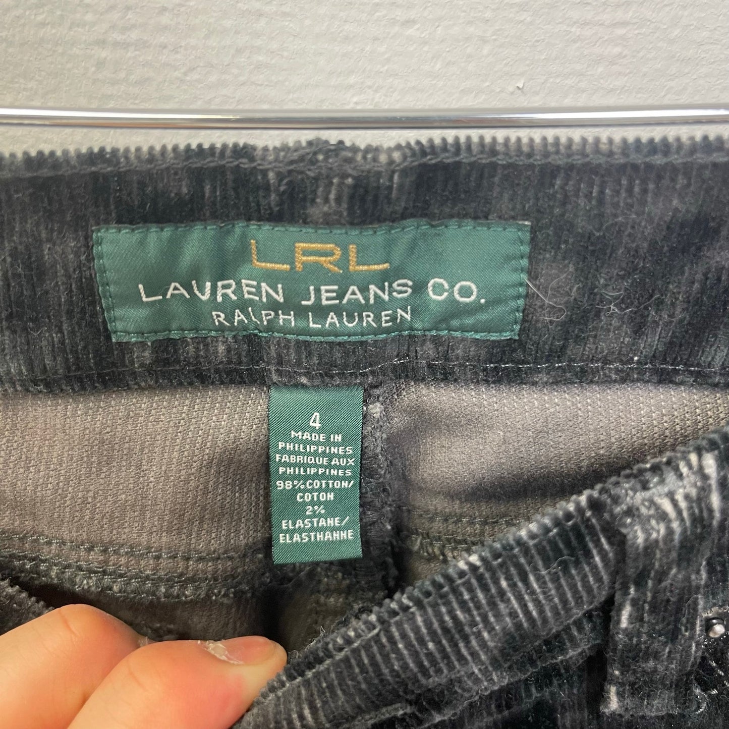 Lauren Ralph Lauren leopard print corduroy pants 4