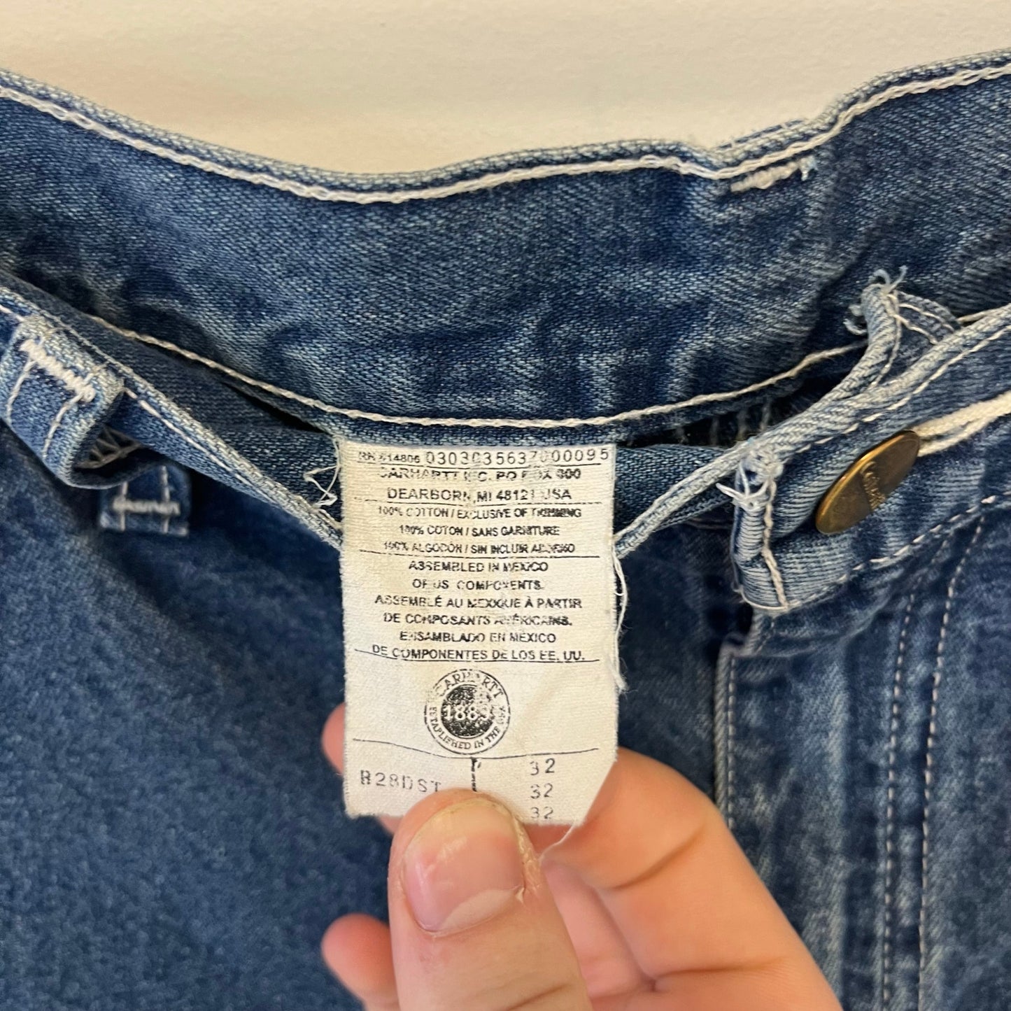 Vintage Carhartt Carpenter Shorts 32