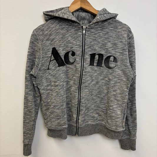 Acne Studios zip up grey hoodie S