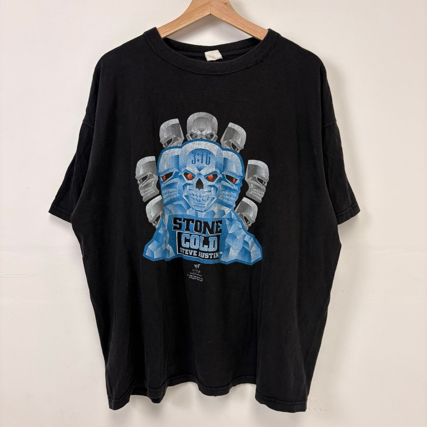 Vintage Stone Cold Steve Austin WWF 97 T-Shirt 2XL