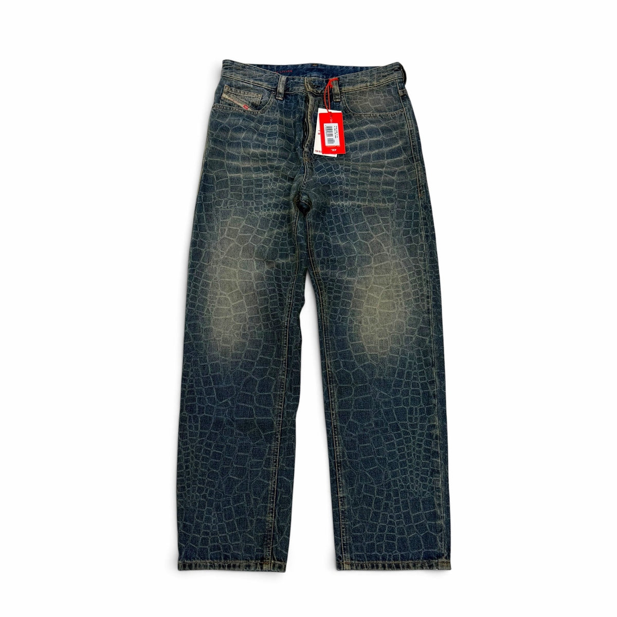 Diesel Industry Snake Print Jeans 32x30