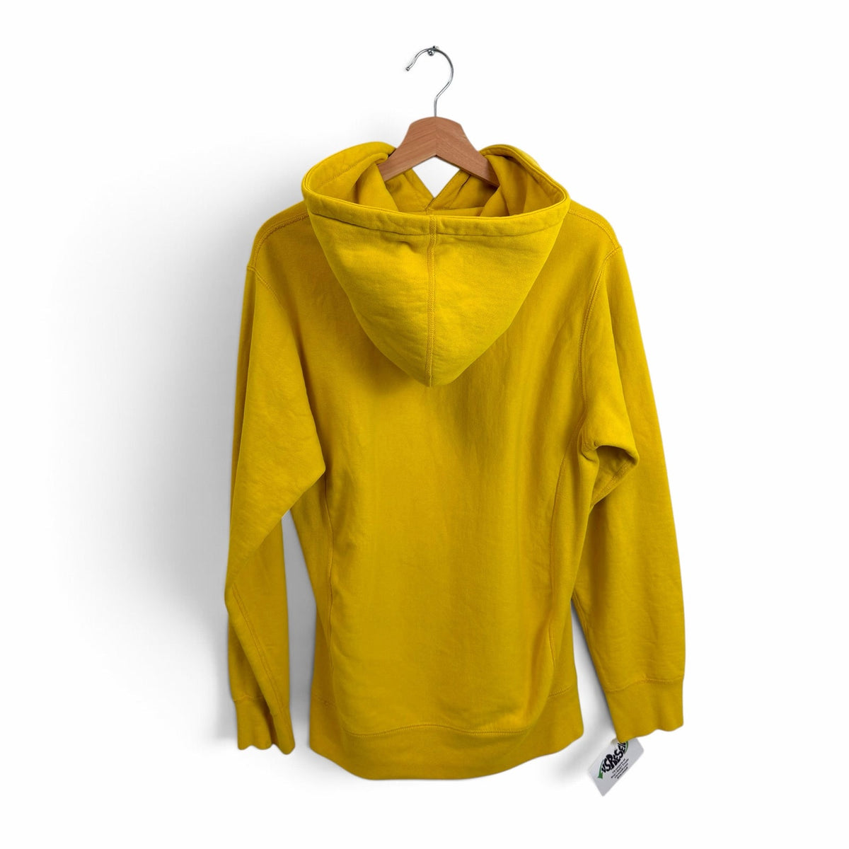 Supreme Yellow Spell Out Hoodie M