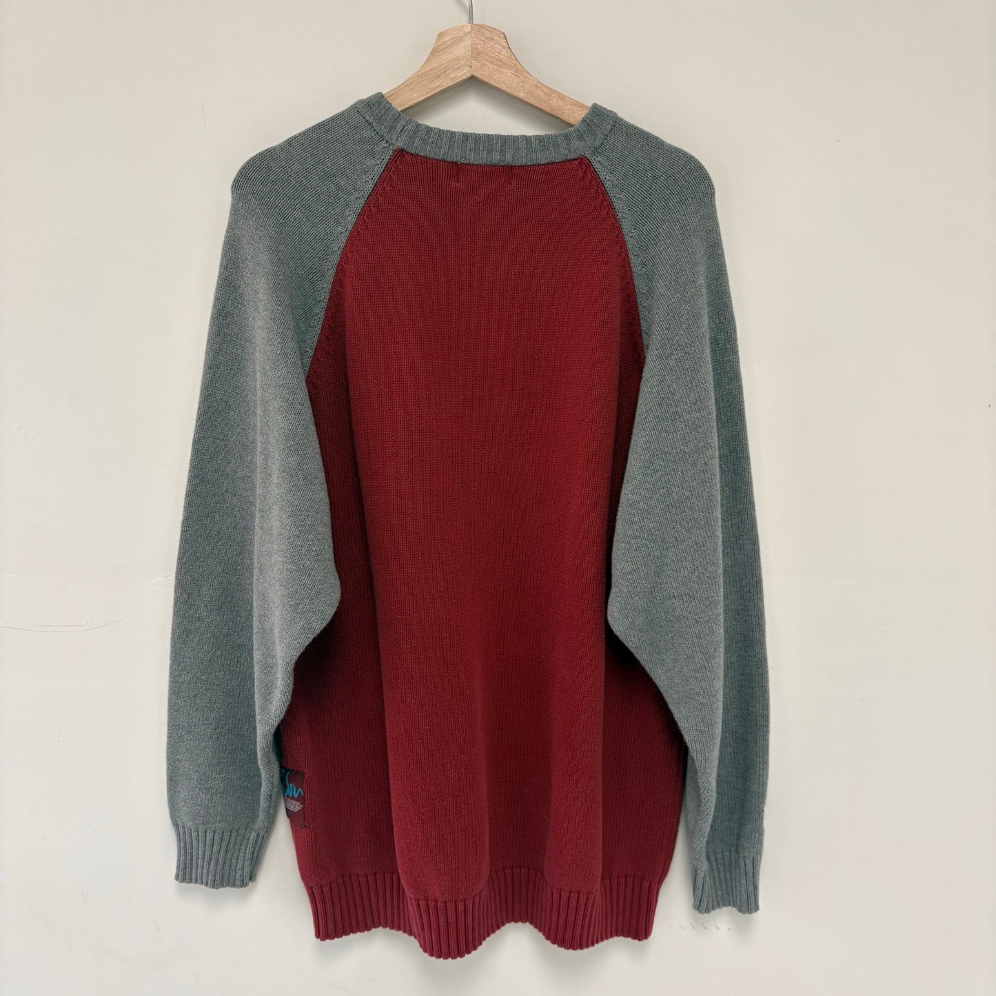 Vintage Fubu Graphic Red Knit Sweater