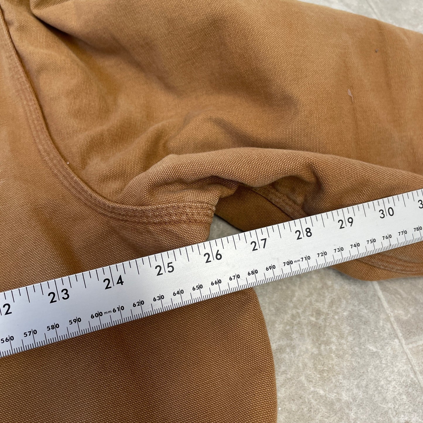 Vintage Carhartt Duck Detroit Cut Blanket Lined Jacket XL