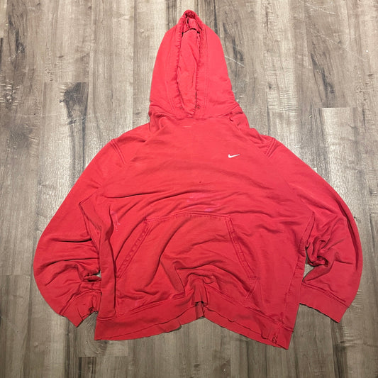 2000s thrashed Nike hoodie XXL