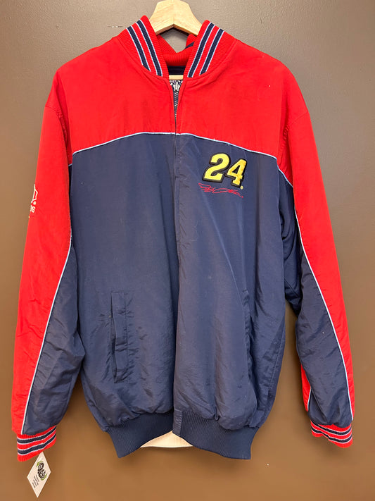 Vintage Red Jeff Gordon Racing Jacket (XL)