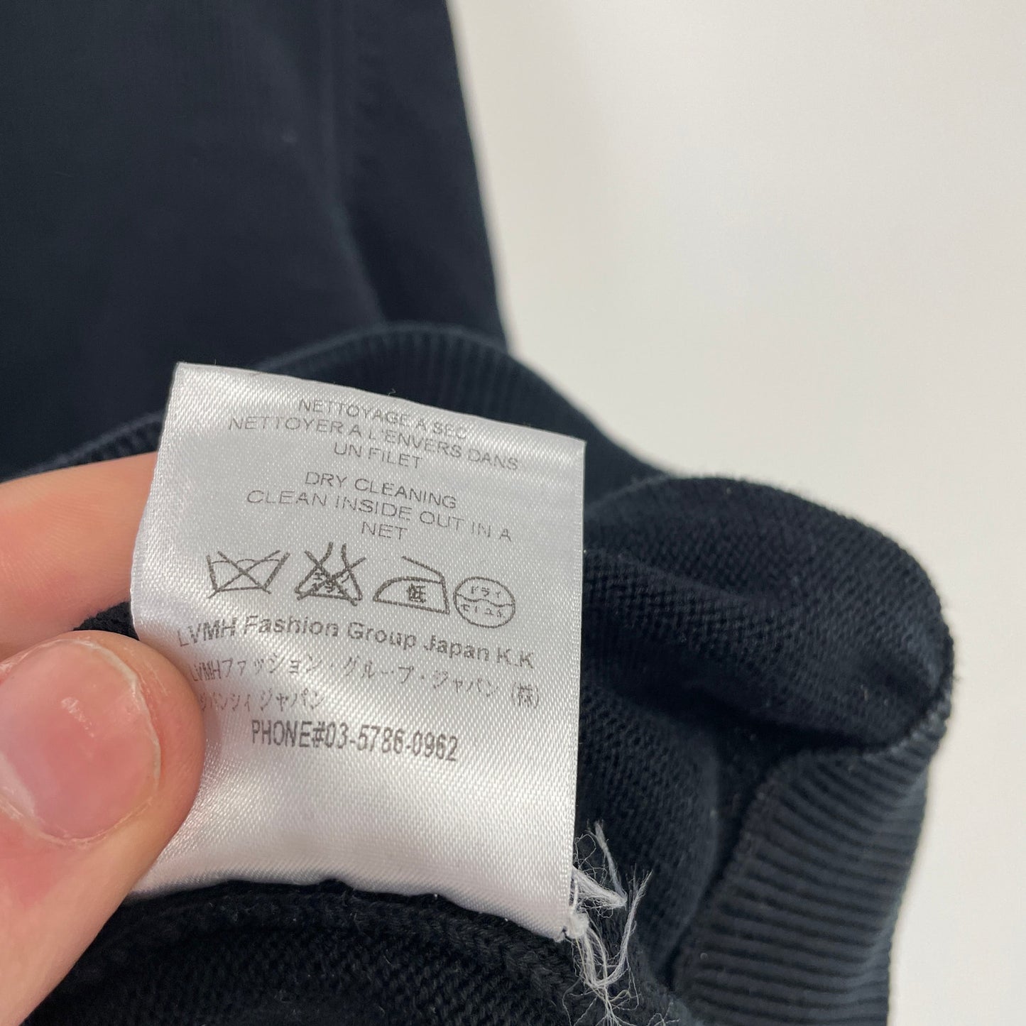 Givenchy star embroidery black crewneck S