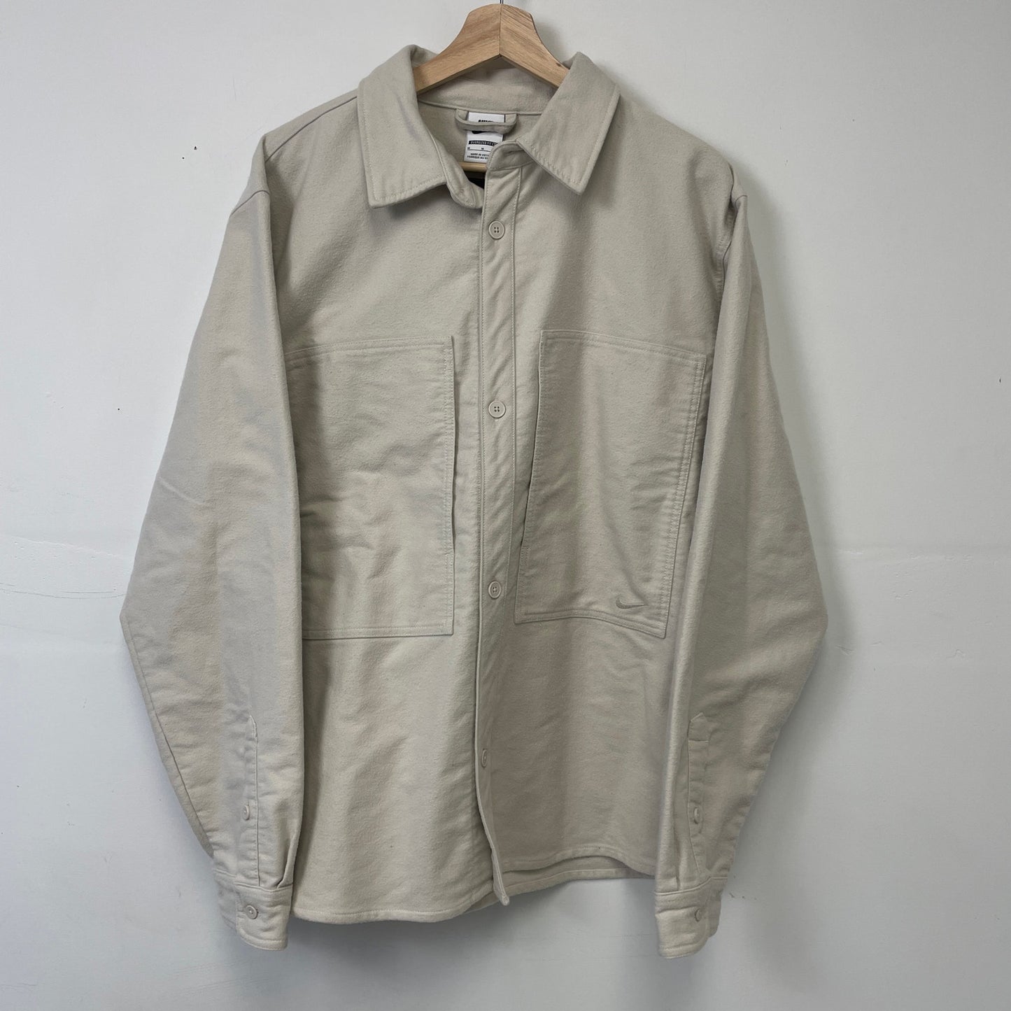 Nike Life Long-Sleeve Chamois Field Shirt M/L NWT
