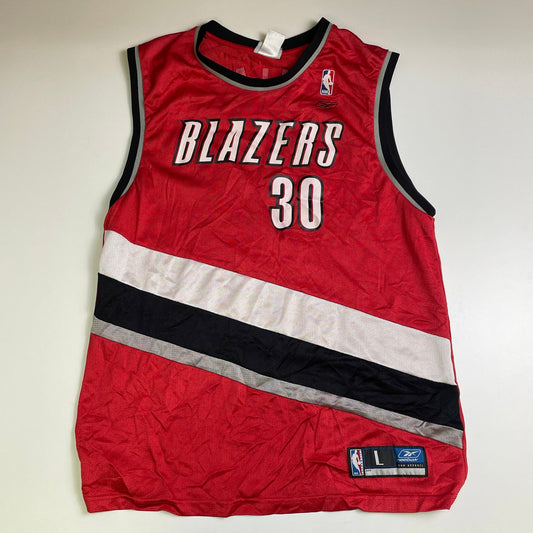 Portland Blazers Wallace basketball jersey L