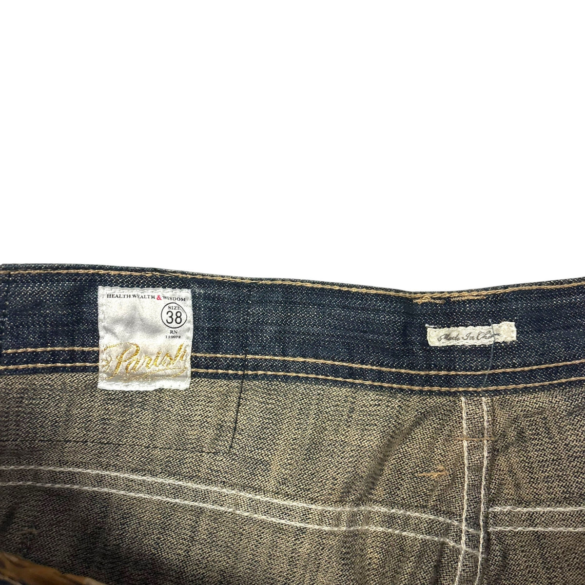 Brand New Y2K Parish Baggy Jeans 38