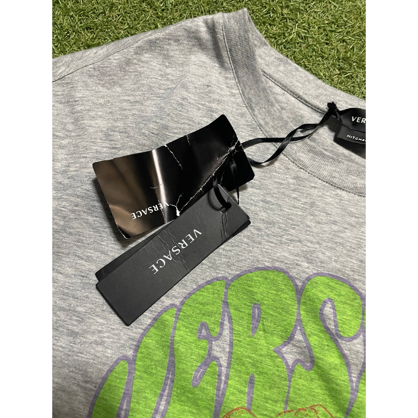 Versace Medusa head Logo tee NWT