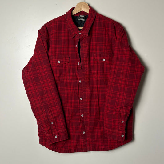 Nike Sb red flannel quilted line jacket XL