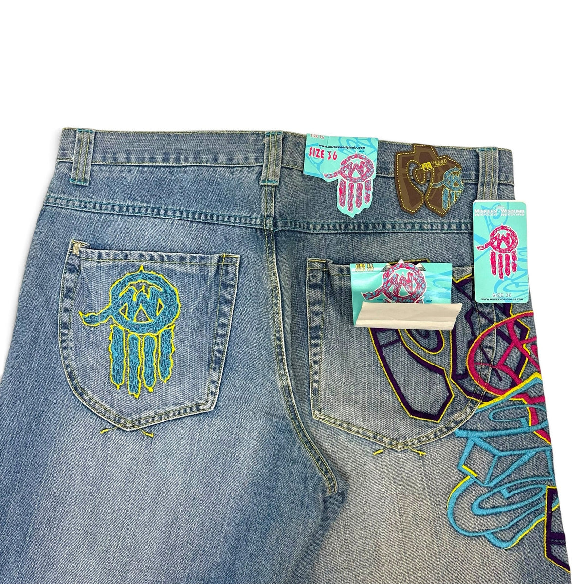 New Vintage Miskeen Wisdumb Jeans 36