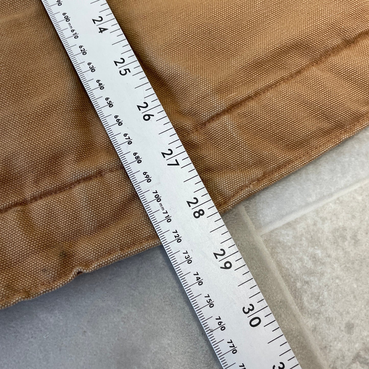 Vintage Carhartt Duck Detroit Cut Blanket Lined Jacket XL