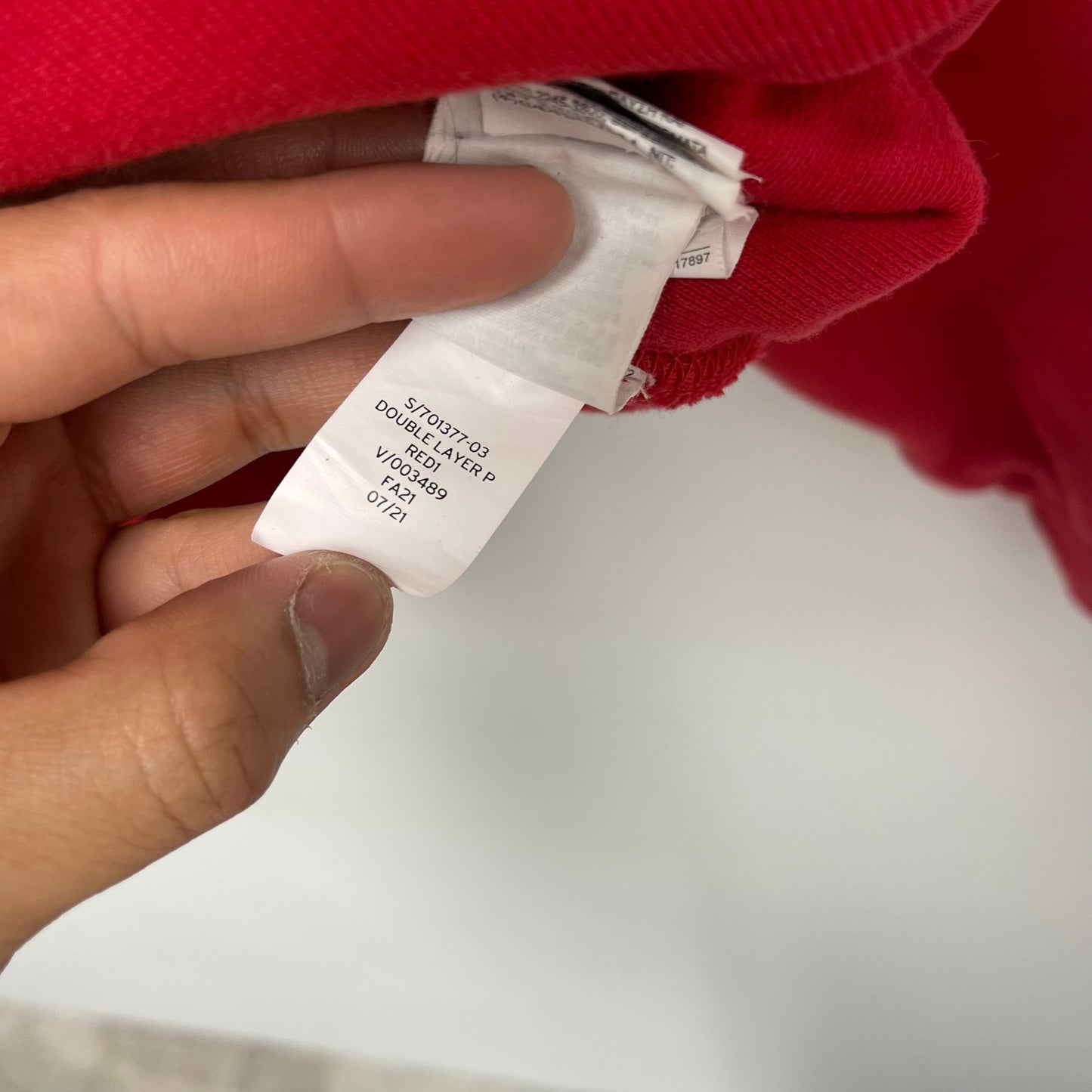 Yeezy gap perfect red hoodie S NEW