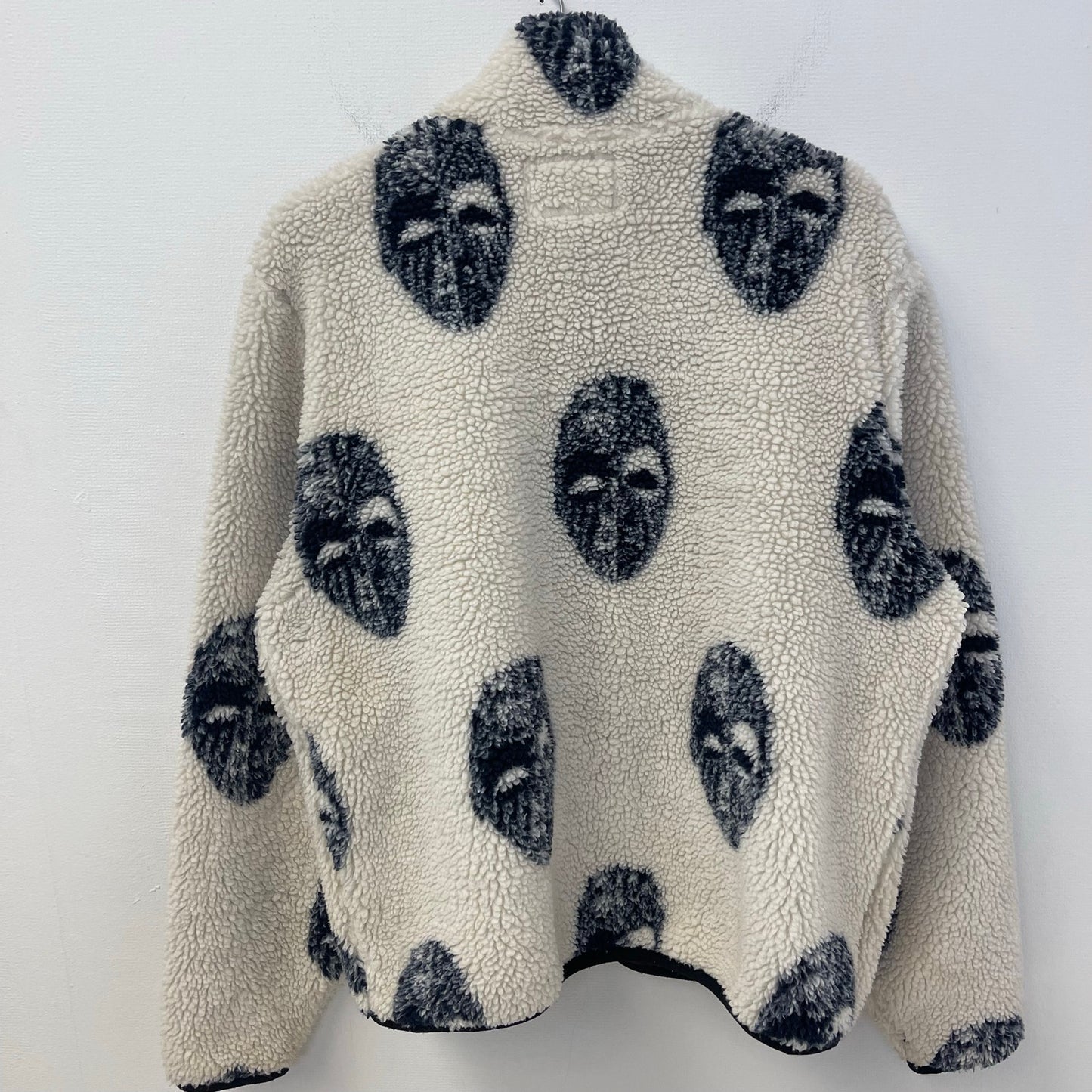 Stussy Mask Jacquard Sherpa Jacket Fleece M