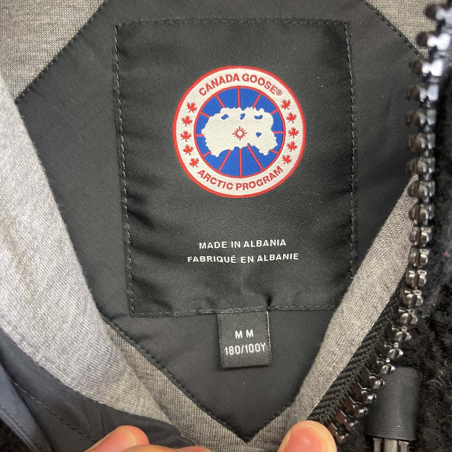 Canada goose Kelowna fleece zip up jacket M