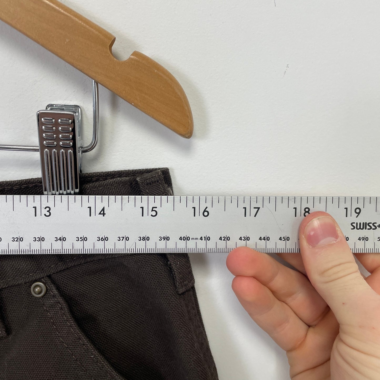 Carhartt double knee mocha brown 32