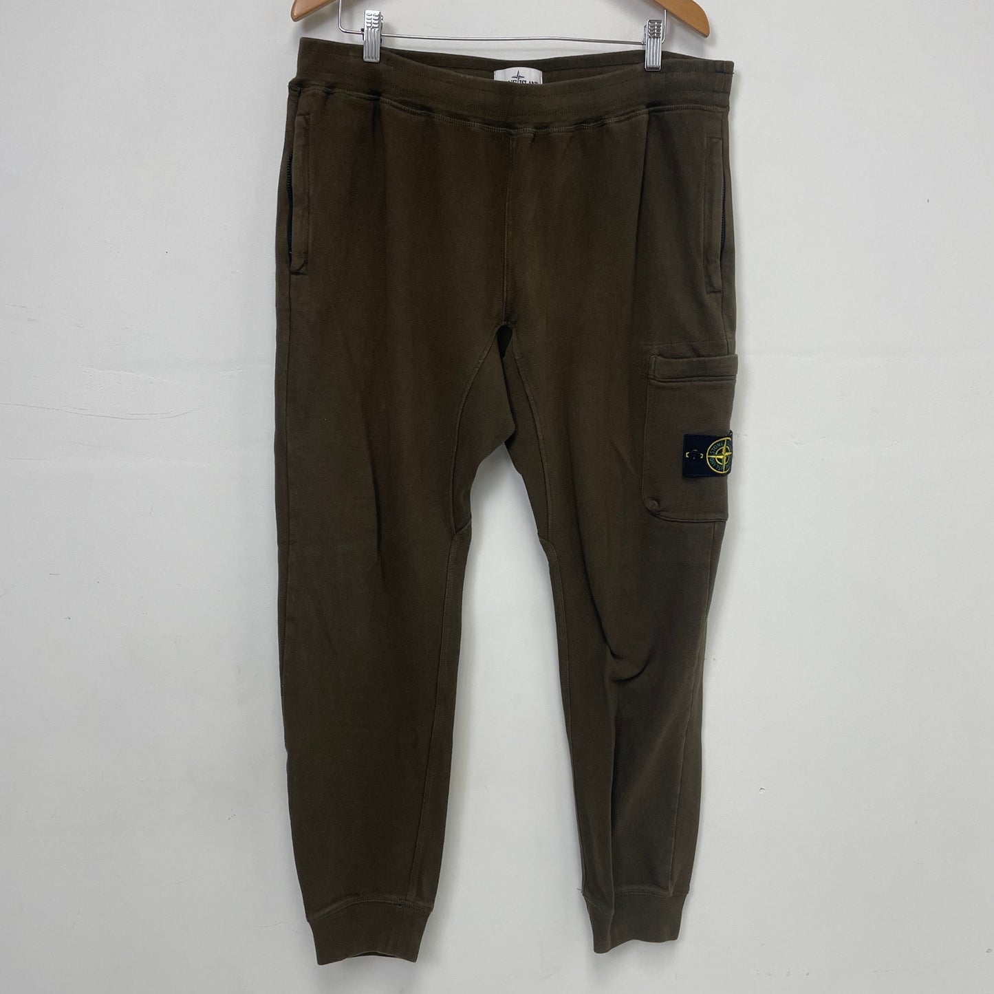 Stone Island Track Pant Green Logo Patch XL