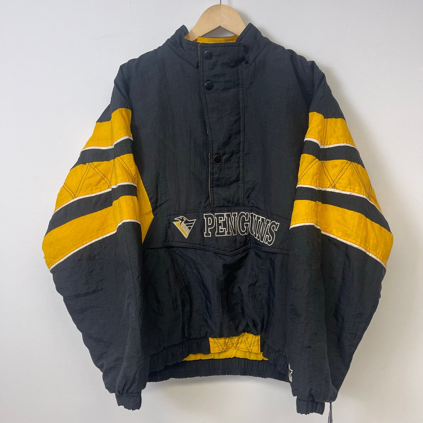 Vintage 90s Pittsburgh Penguin Starter Jacket XL