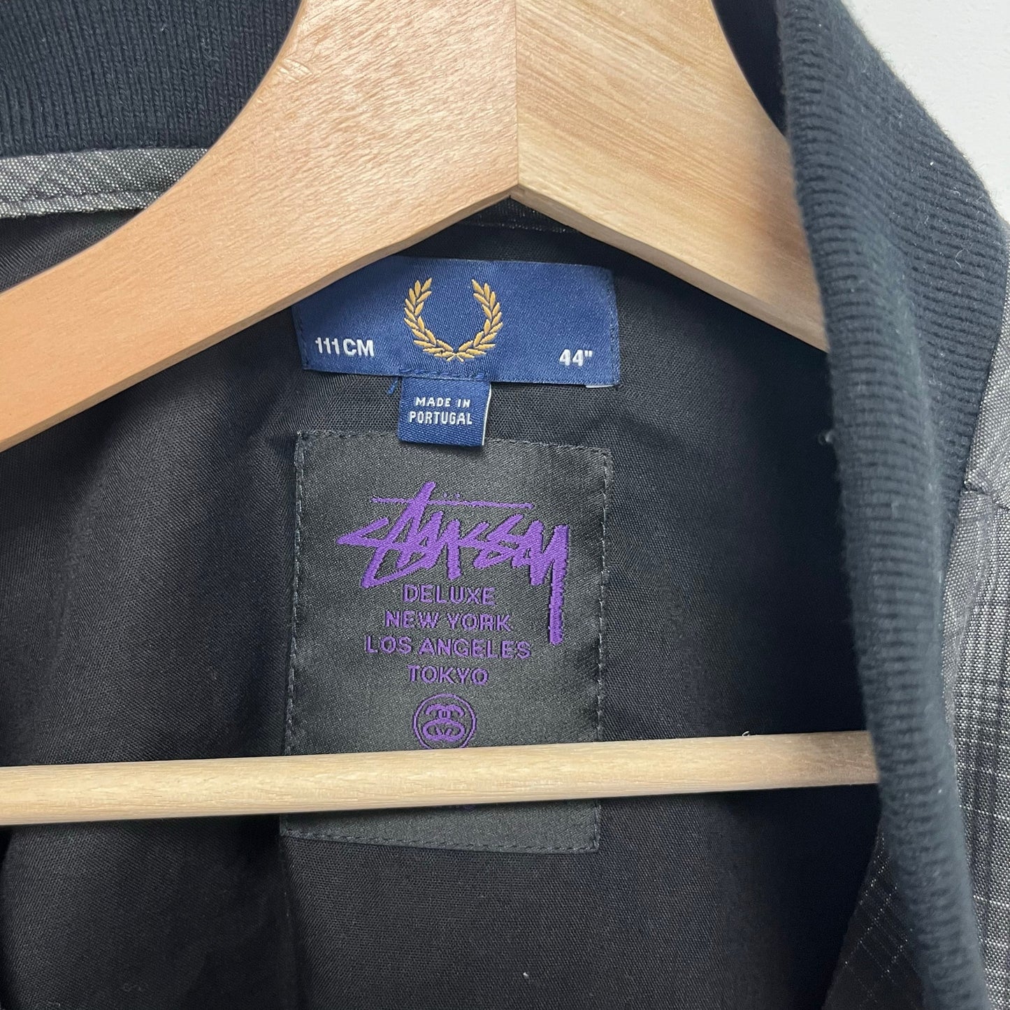 Stussy x Fred Perrry Deluxe Tennis Bomber Jacket 44