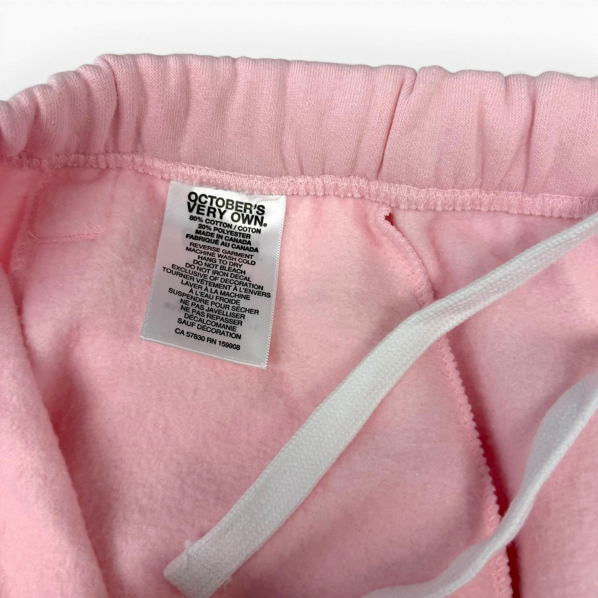Octobers Very Own Pink OVO sweatpants XL
