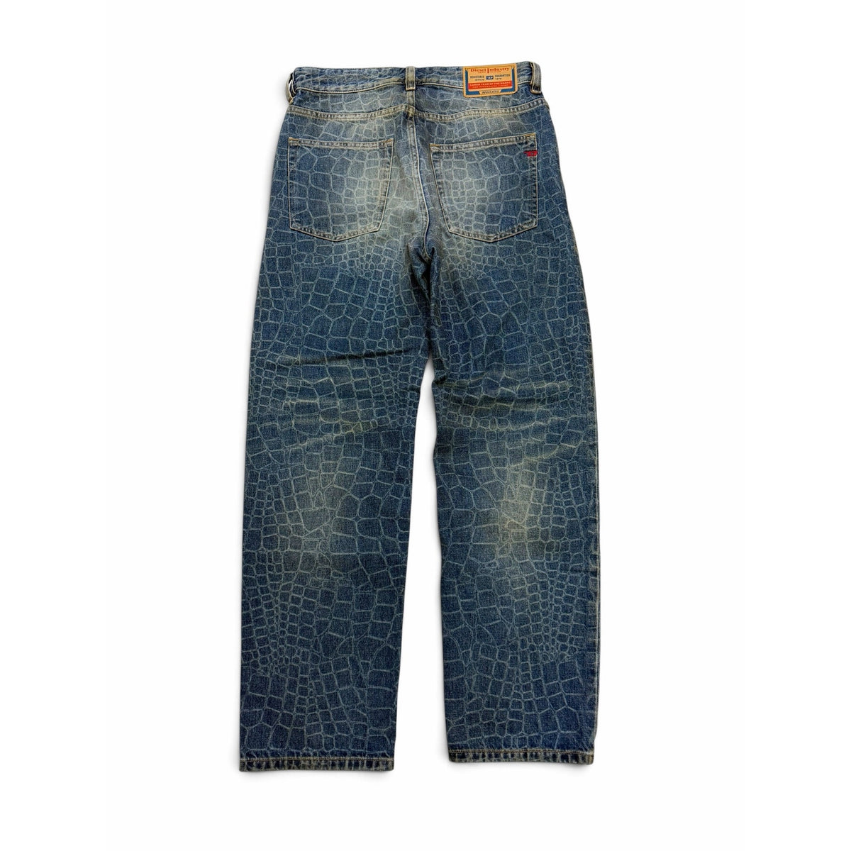 Diesel Industry Snake Print Jeans 32x30