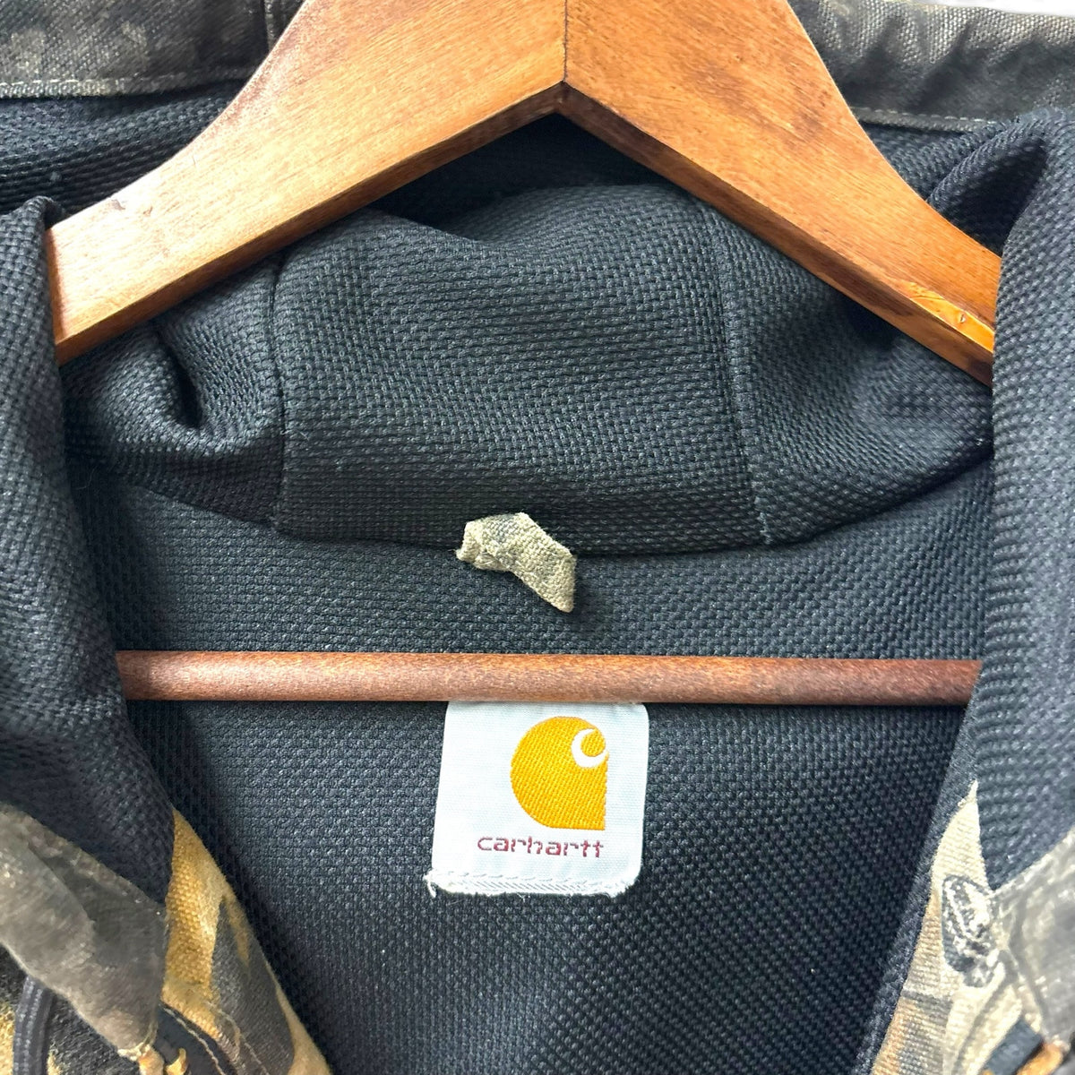 Vintage Carhartt Real Tree Hooded Work Jacket M