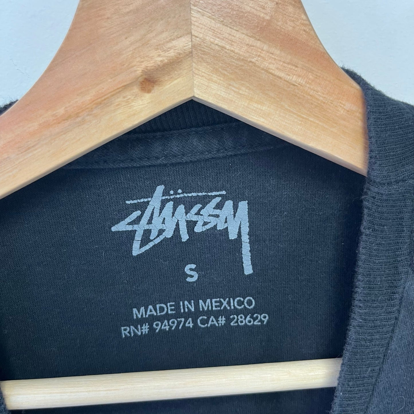 Stussy circle logo t-shirt S