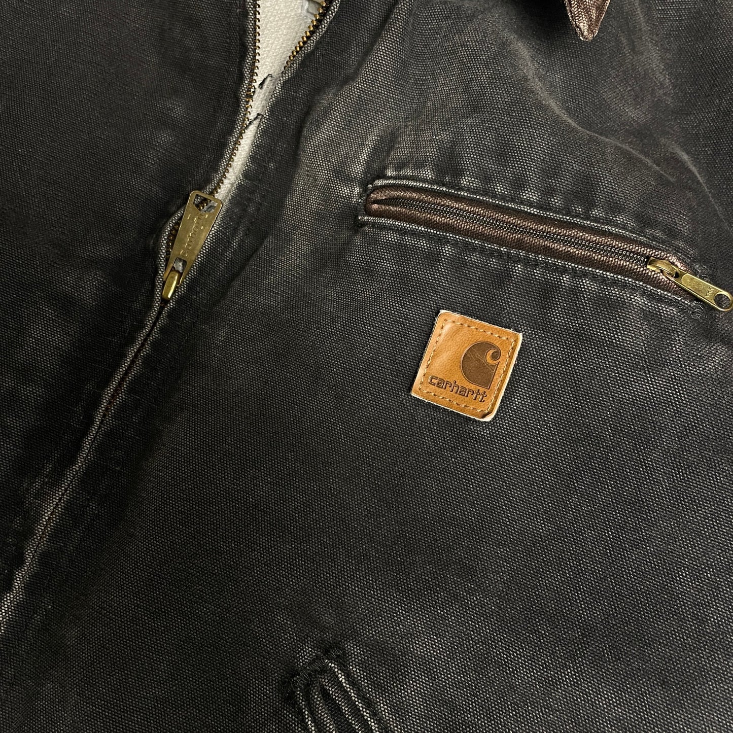 Carhartt black Detroit cropped jacket L