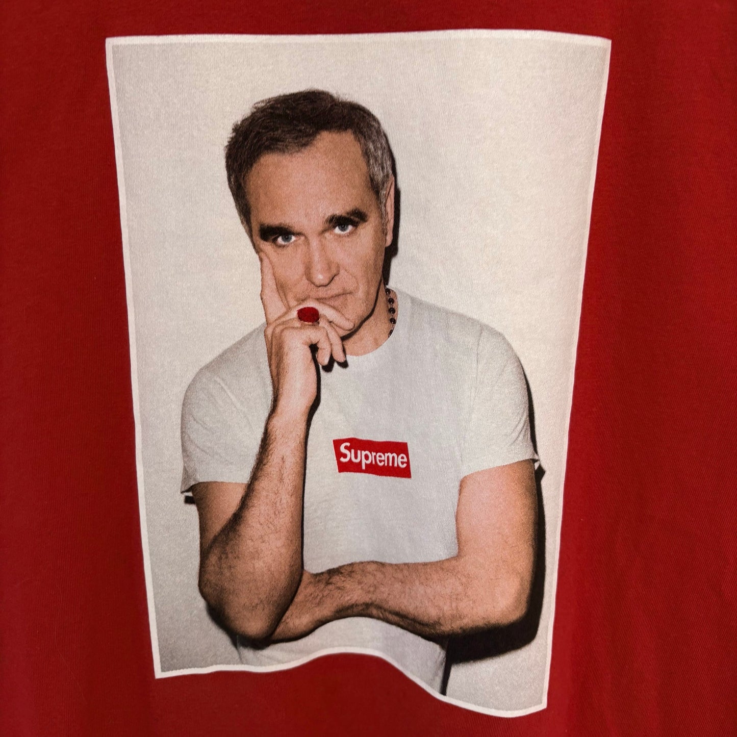 Supreme morrissey T-Shirt Red L DS