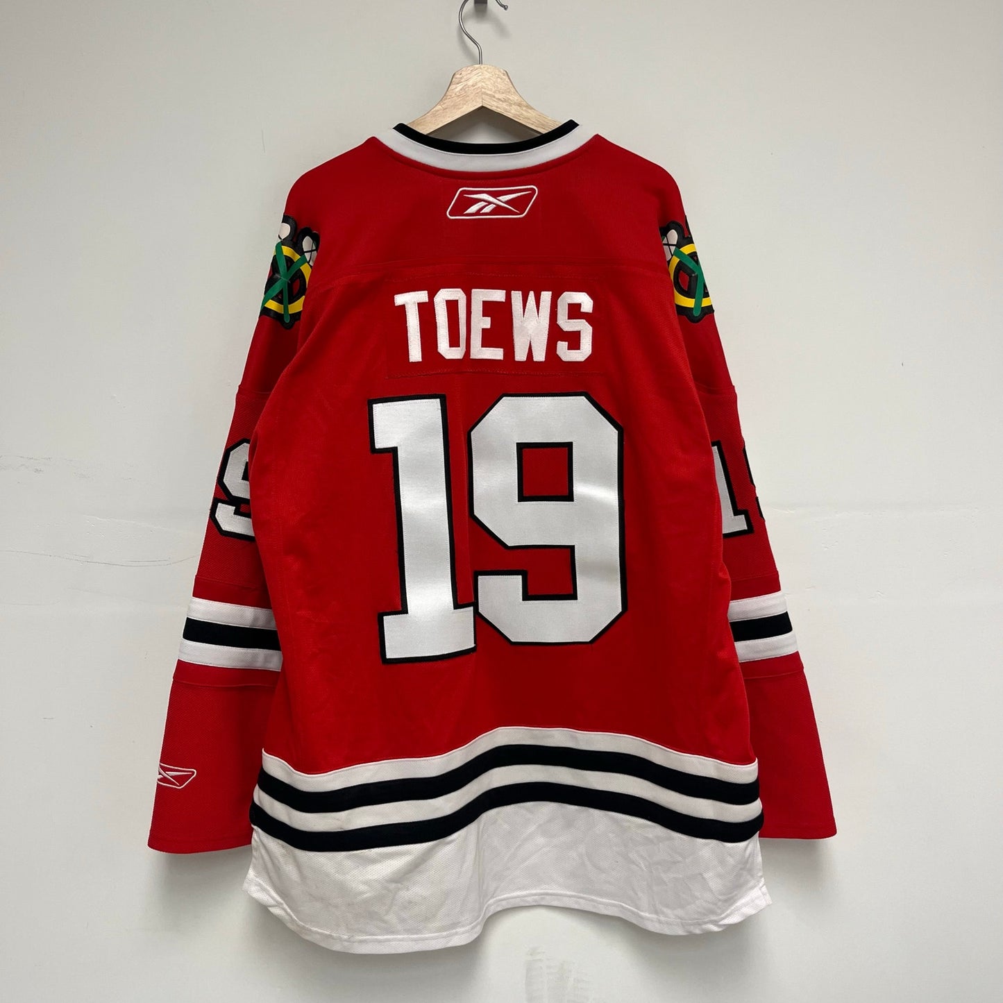 00’s Jonathan Toews Chicago Blackhawks Reebok NHL Jersey Size XXL